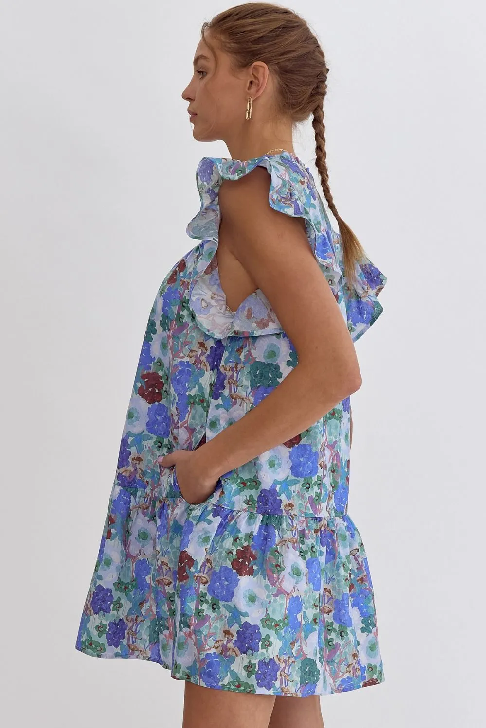 'Always Lovely' Dress - Blue