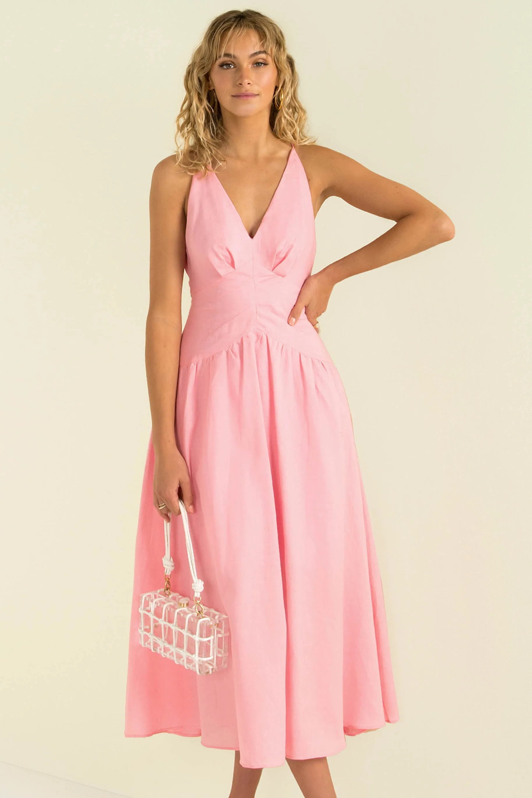 Amory Dress / Pink