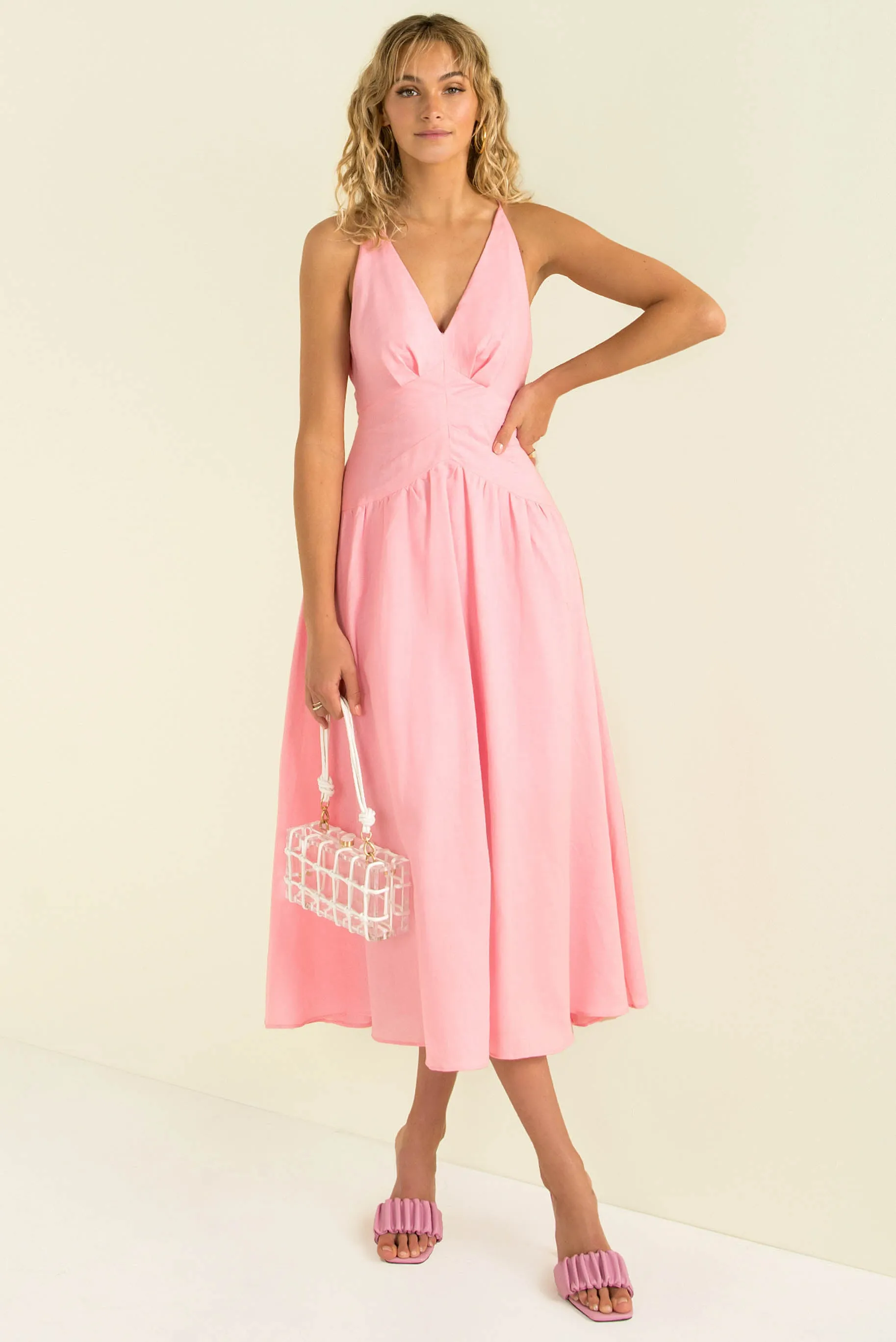 Amory Dress / Pink