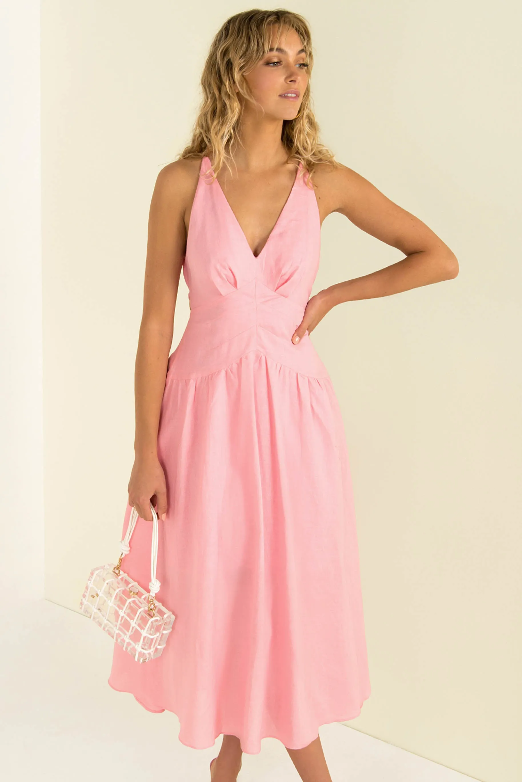 Amory Dress / Pink