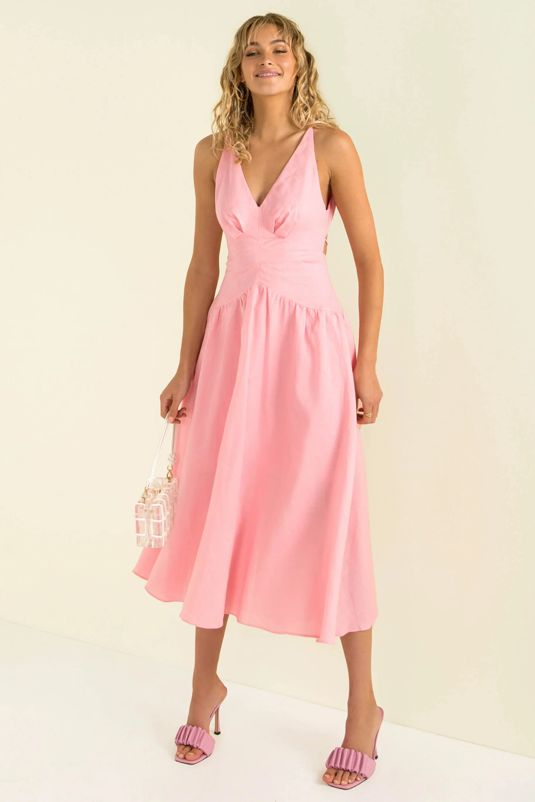 Amory Dress / Pink