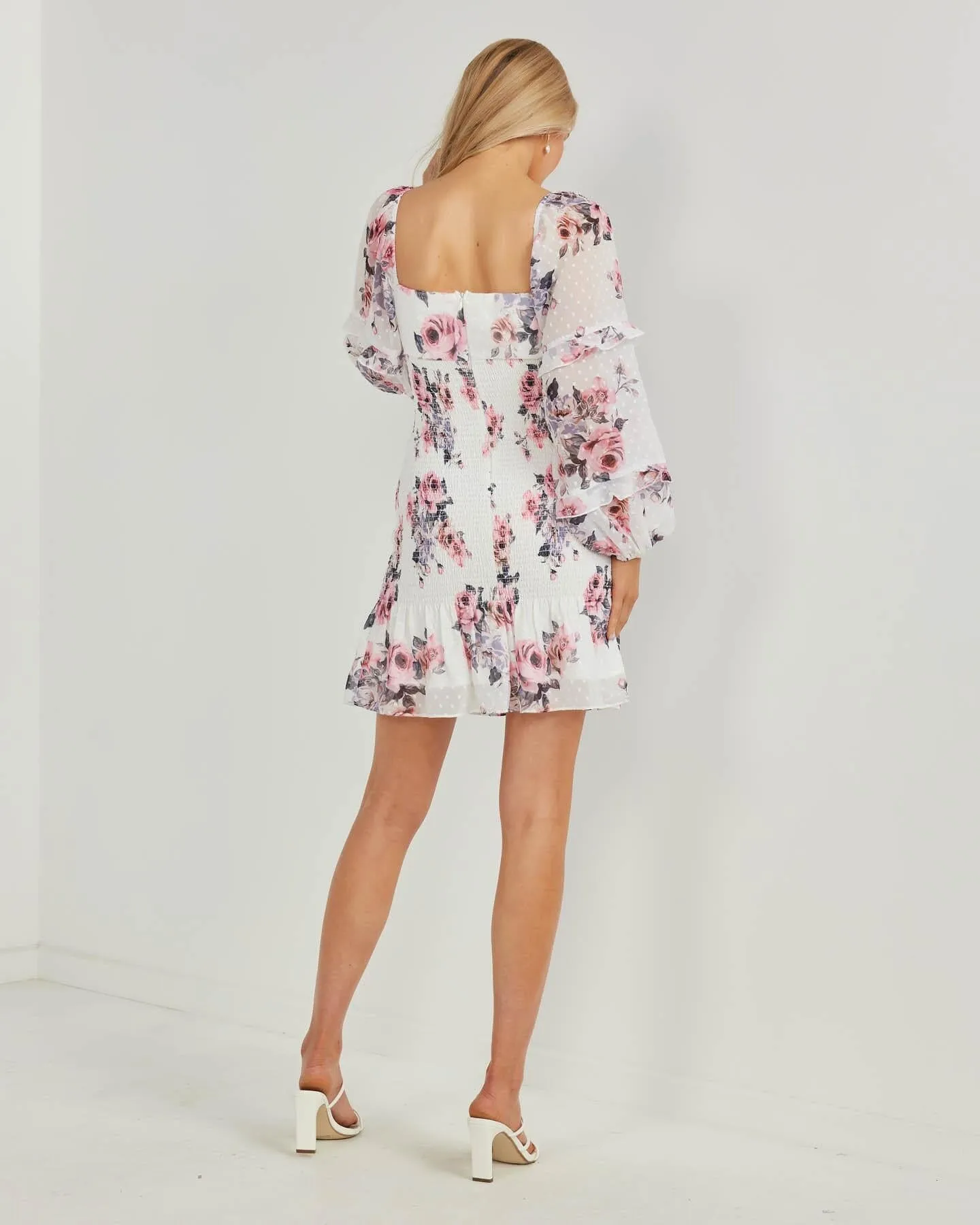 Ariellah Dress-Pink Floral