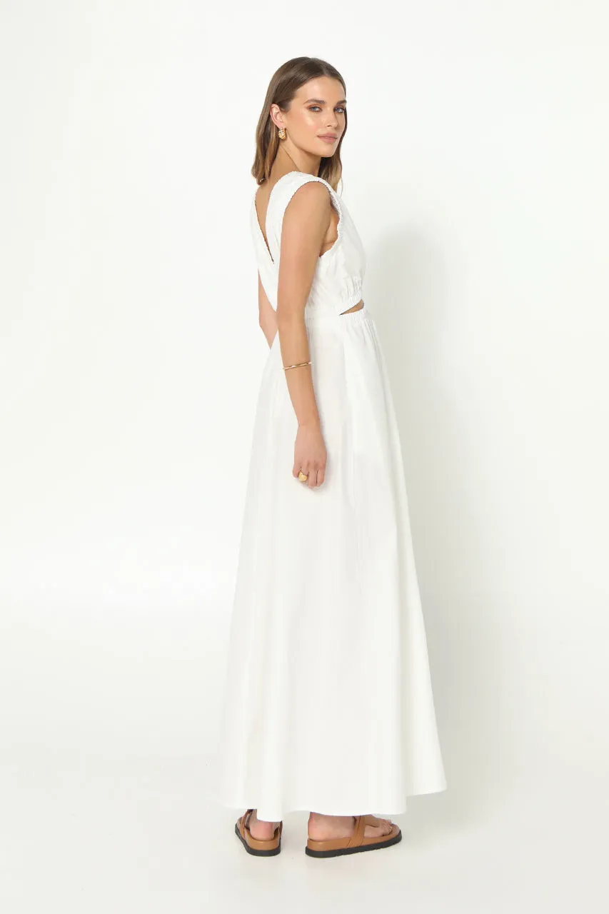 Arlo Maxi Dress | White