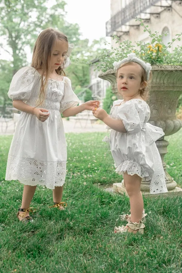 Blanca White Cotton Dress