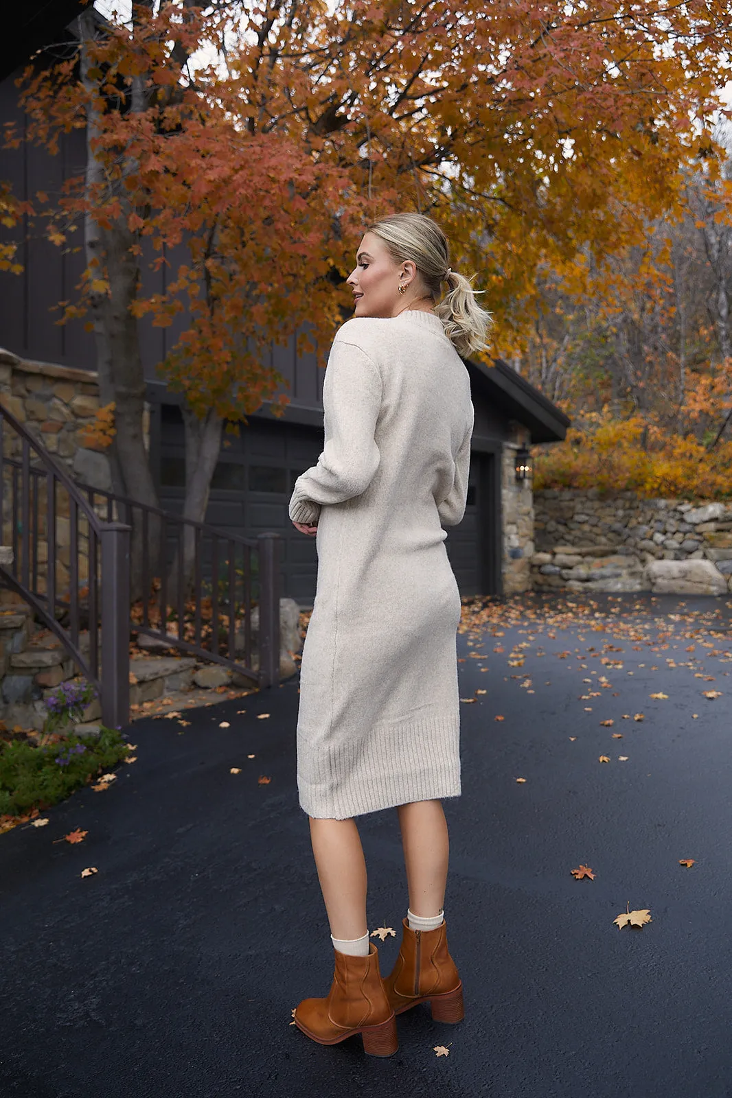 Blank Space Sweater Dress-FINAL SALE