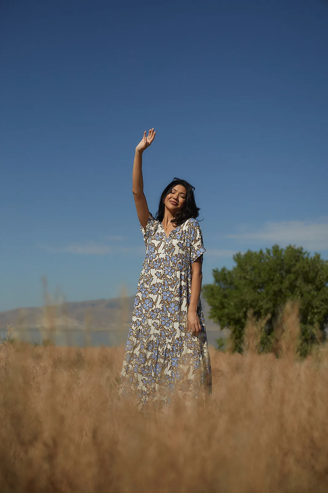 Can She Dance Floral Maxi Dress