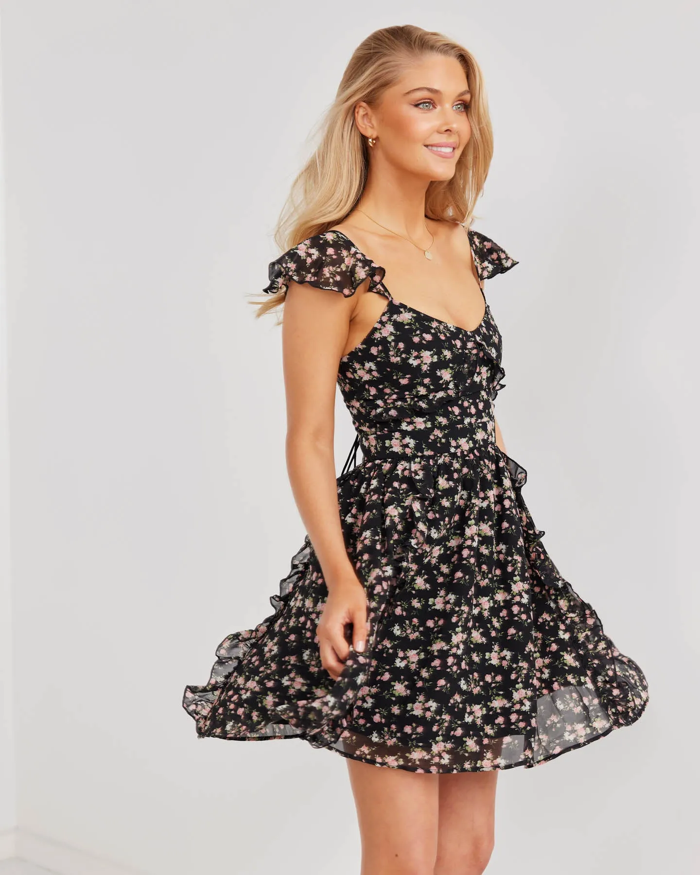 Catalina Dress-Black