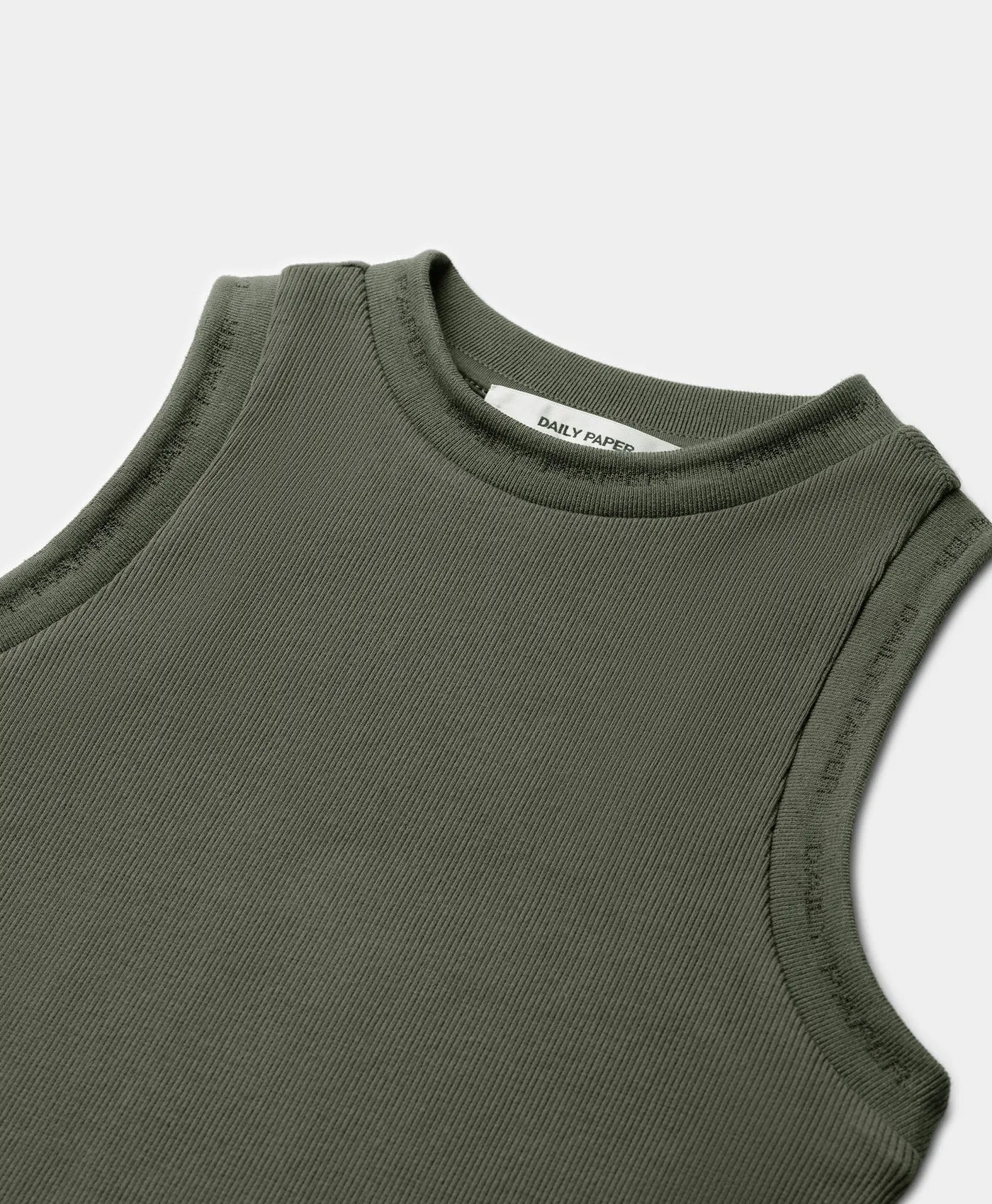 Chimera Green Erib Tank Dress