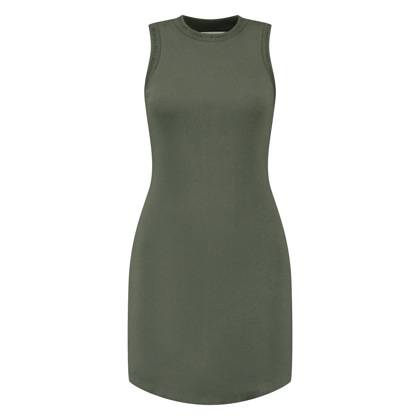 Chimera Green Erib Tank Dress