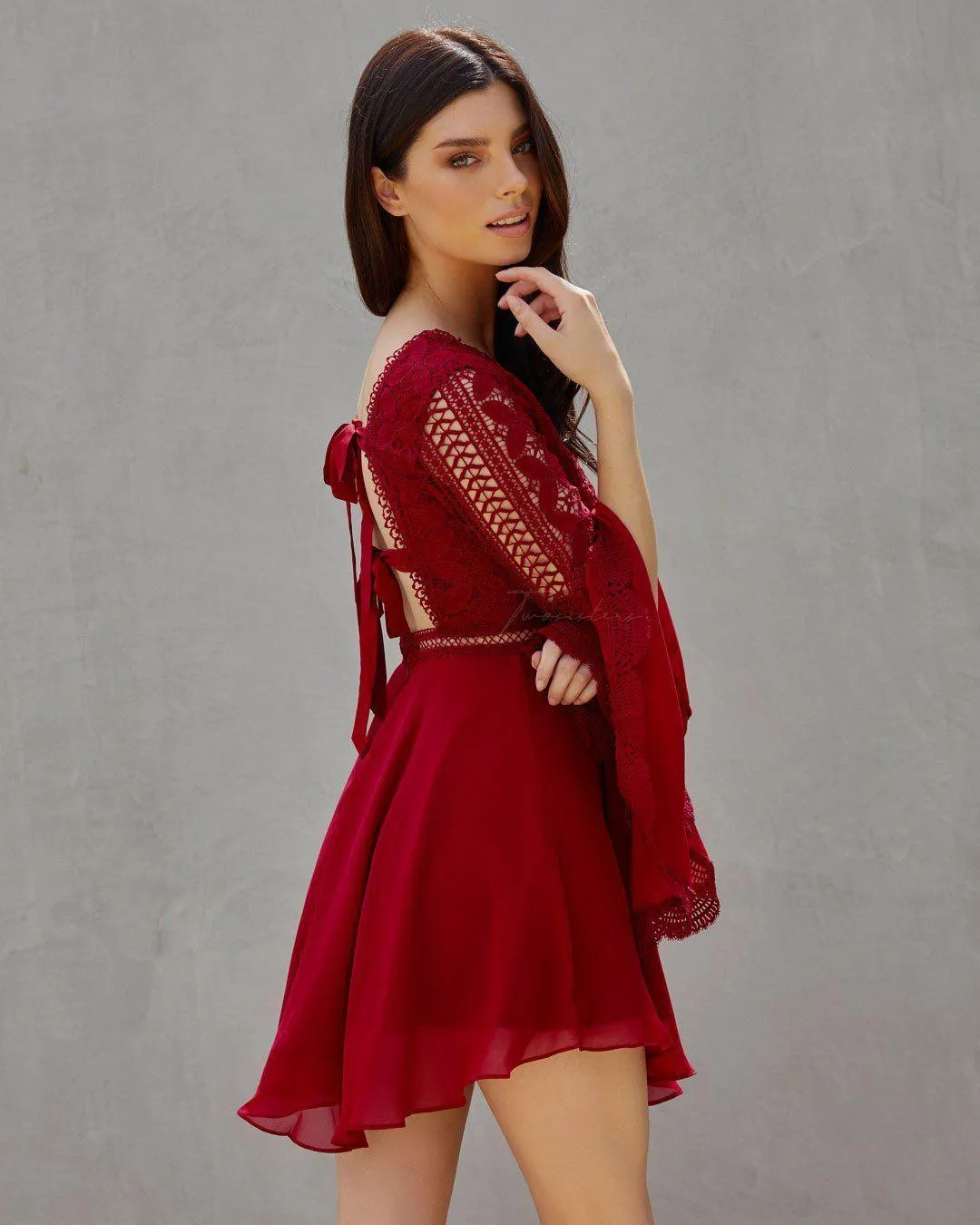 Darcy Dress - Red