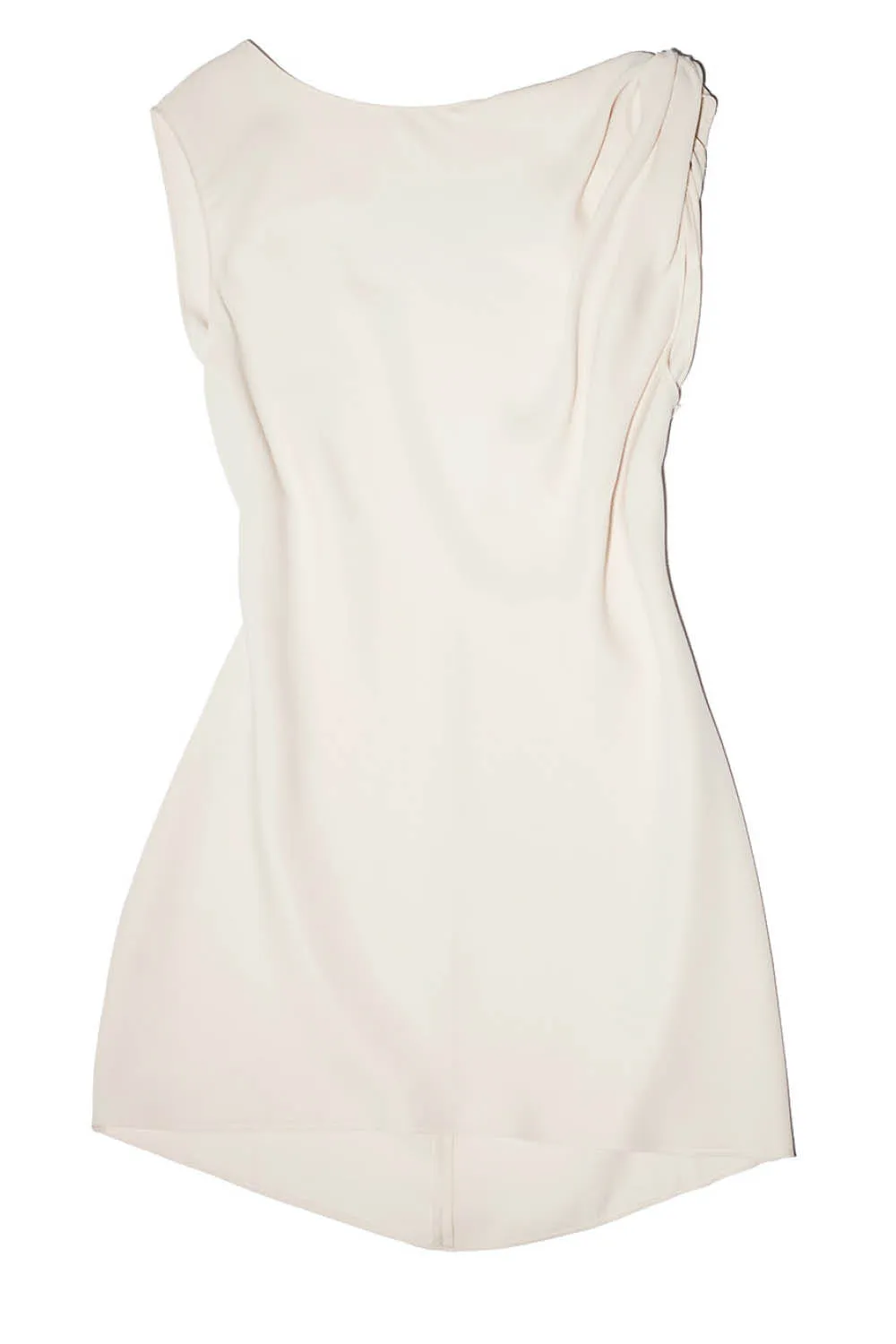 Evelane Dress in White Sand