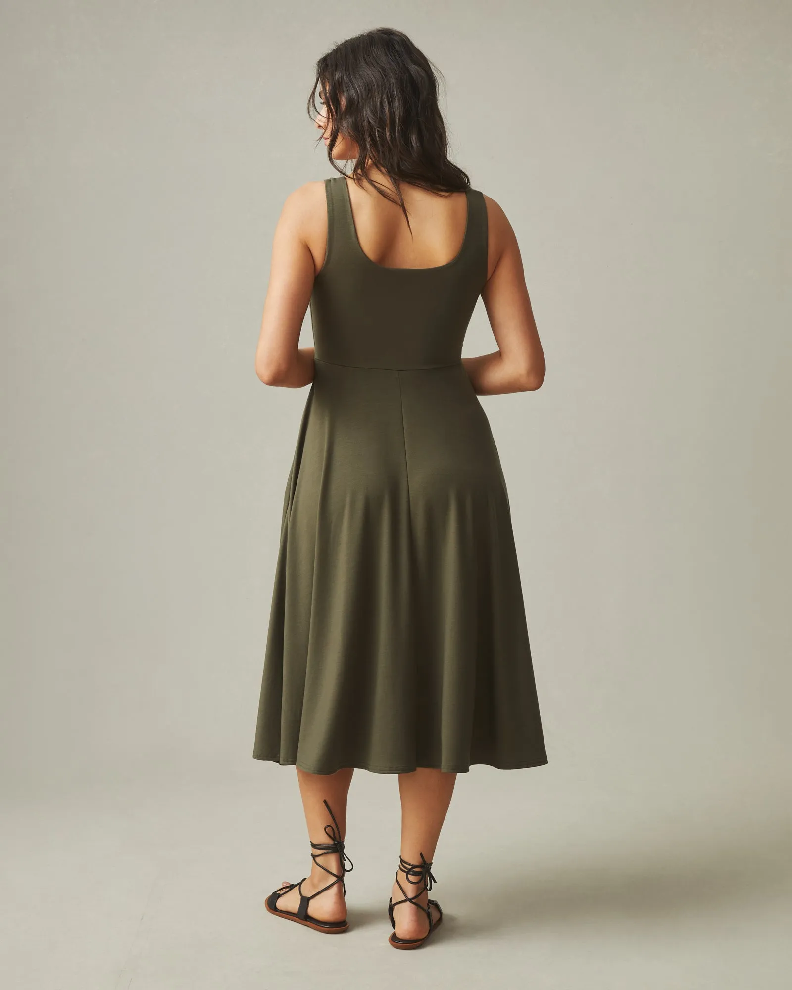 Flex Dress - Olive