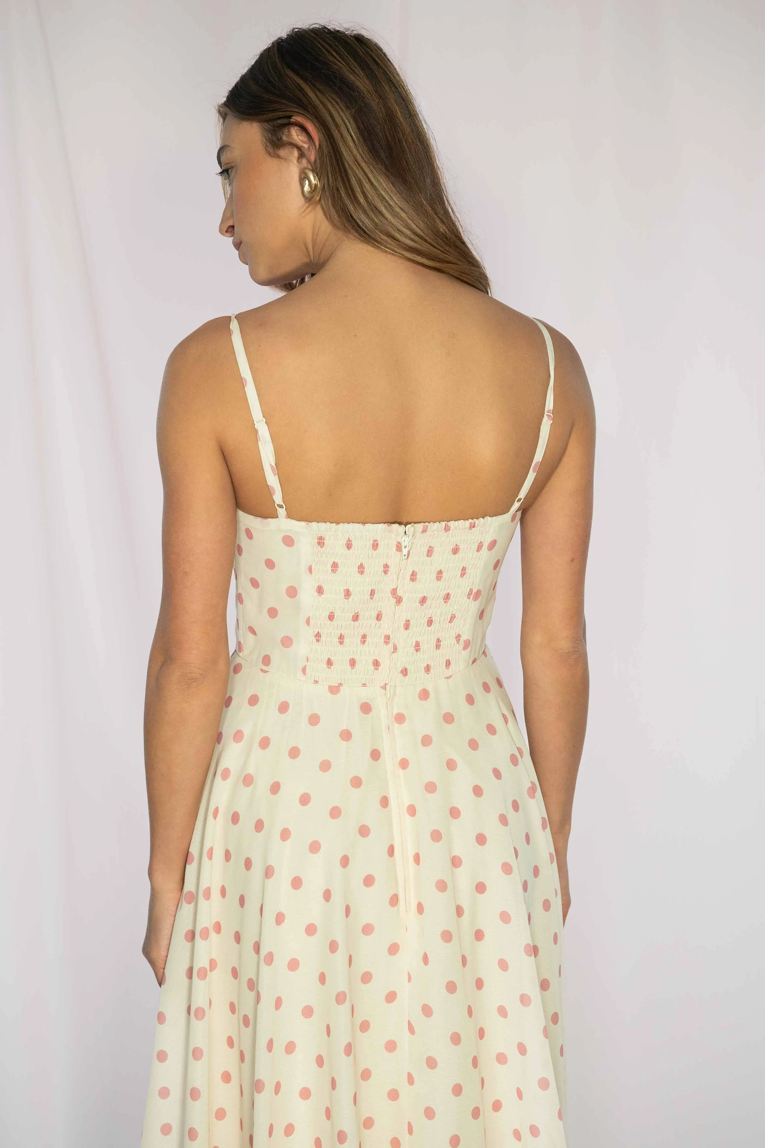 Flora Polka Dot Dress