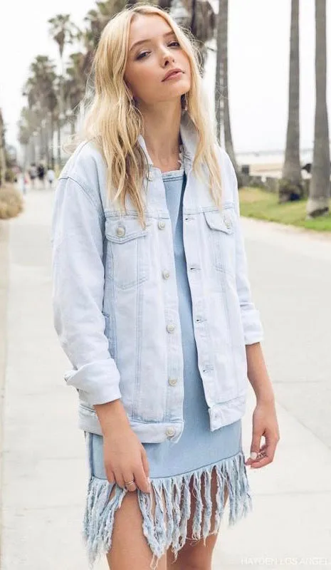 Frayed Dreams Denim Dress