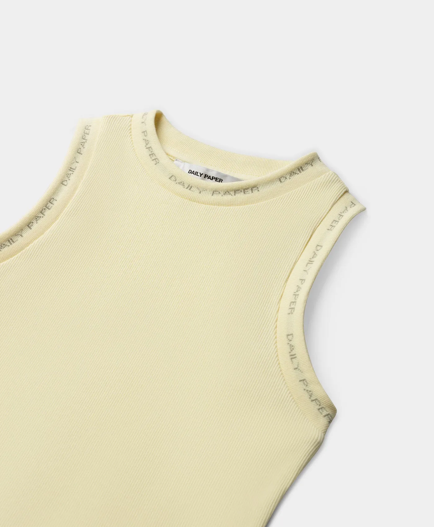 Icing Yellow Erib Tank Dress