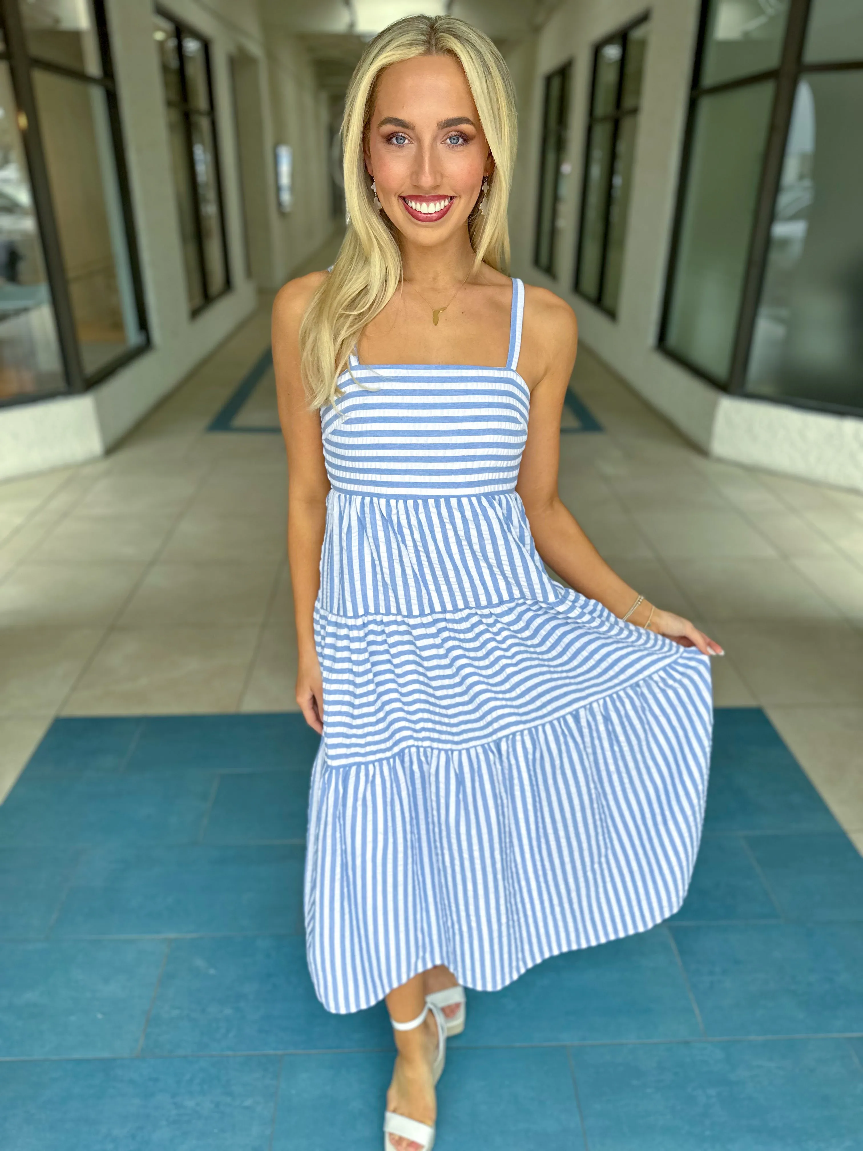 Martha Striped Dress