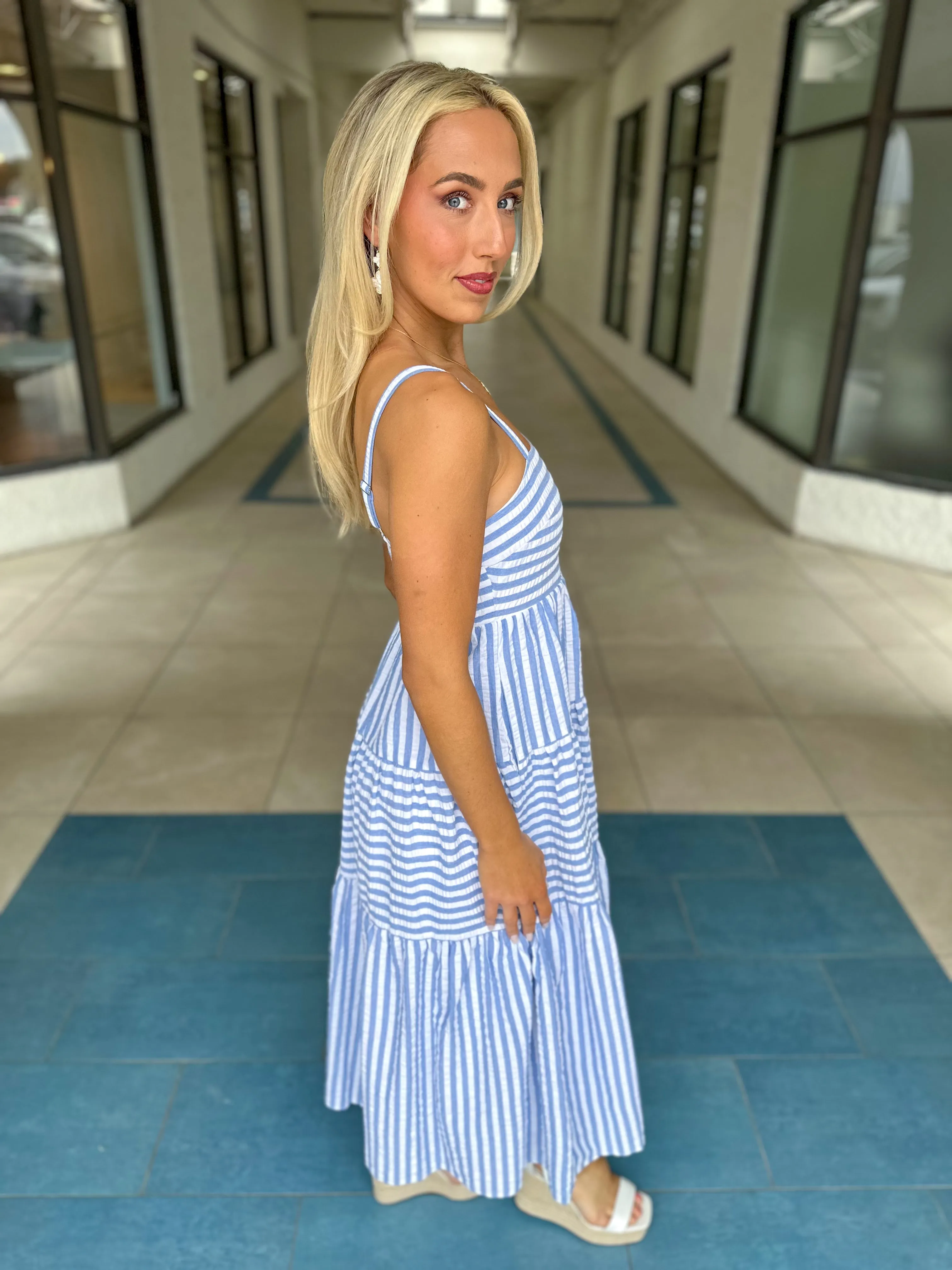 Martha Striped Dress