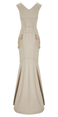 Niara Scuba Gown Sand