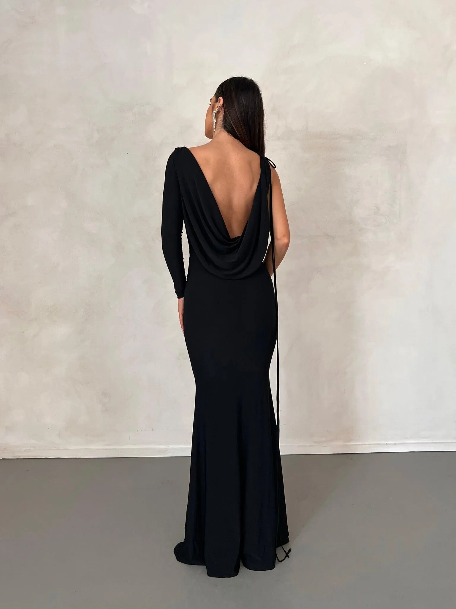 Reversible Emilia Gown - Black