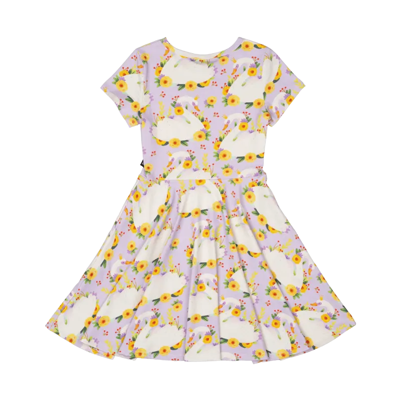 Rock Your Baby Princess Swan Waisted Dress