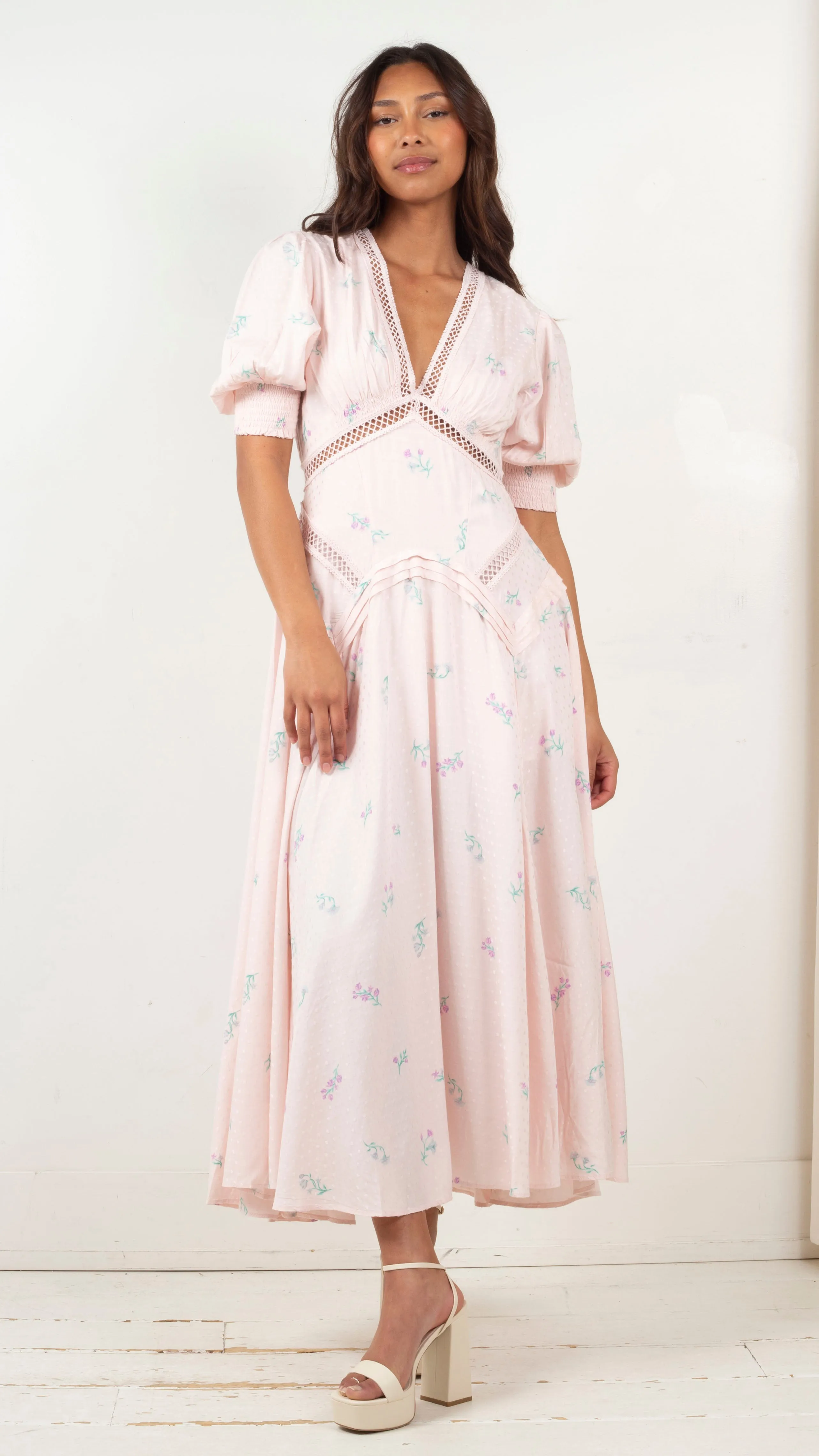 Still in Love Maxi - Pink Combo