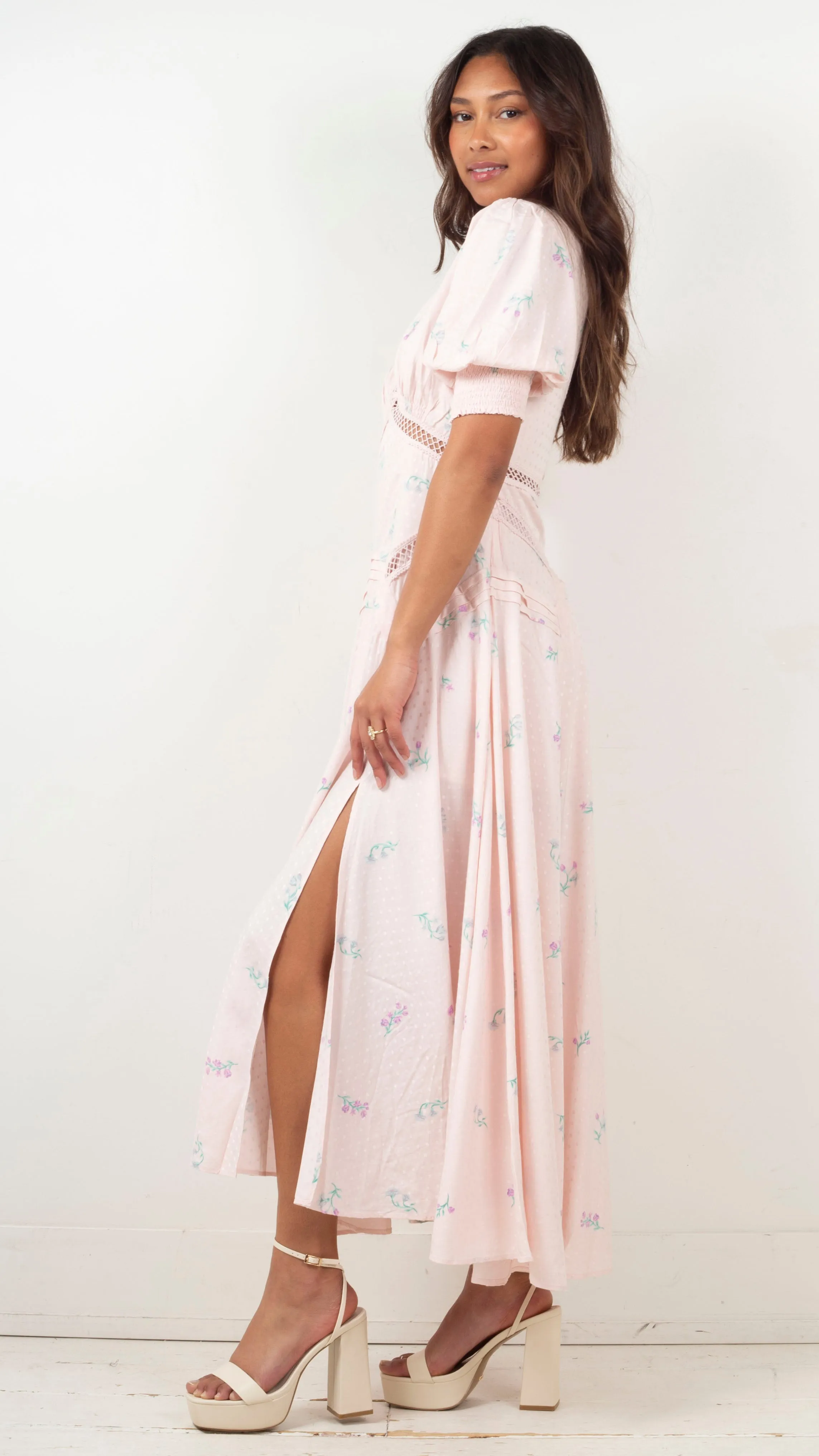 Still in Love Maxi - Pink Combo